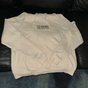 Taylor Swift The Eras Tour Cream Hoodie